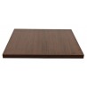 Tablero de melamina 30 mm, WENGUÉ, 80 x 80 cms (Pack de 2 unidades)