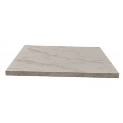 Tablero de melamina 30 mm, MÁRMOL CARRARA, 80 x 80 cms (Pack de 2 unidades)