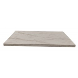 Tablero de melamina 30 mm, MÁRMOL CARRARA, 110 x 68 cms (Pack de 2 unidades)