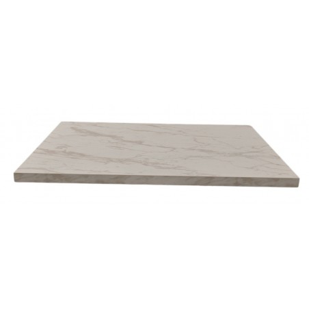 Tablero de melamina 30 mm, MÁRMOL CARRARA, 120 x 80 cms (Pack de 2 unidades)