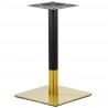 Base de mesa VERSALLES NEW 72 CUDO, dorada y negra, 45 x 45 cms, altura 72 cms (Pack de 2 unidades)