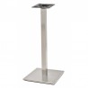 Base de mesa IPANEMA, alta, acero inoxidable, base de 45 x 45 cms, altura 110 cms (Pack de 2 unidades)