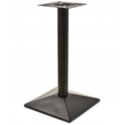 Base de mesa SOHO, negra, base de 40 x 40 cms, altura 72 cms (Pack de 2 unidades)