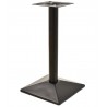 Base de mesa SOHO, alta, rectangular, negra, base de 70 x 40 cms, altura 110 cms (Pack de 2 unidades)