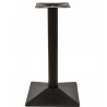 Base de mesa SOHO, negra, base de 40 x 40 cms, altura 72 cms (Pack de 2 unidades)