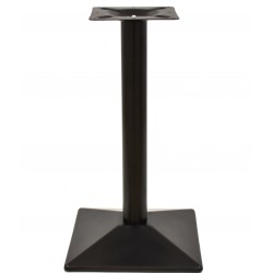 Base de mesa SOHO, negra, base de 40 x 40 cms, altura 72 cms (Pack de 2 unidades)