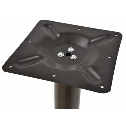 Base de mesa SOHO, negra, base de 40 x 40 cms, altura 72 cms (Pack de 2 unidades)