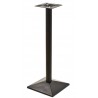 Base de mesa SOHO, alta, negra, base de 40 x 40 cms, altura 110 cms (Pack de 2 unidades)