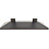 Base de mesa SOHO, rectangular, negra, base de 70 x 40 cms, altura 72 cms (Pack de 2 unidades)