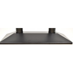 Base de mesa SOHO, rectangular, negra, base de 70 x 40 cms, altura 72 cms (Pack de 2 unidades)