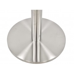 Base de mesa BENAGIL, alta, acero inoxidable, base 45 cms de diámetro, altura 110 cms (Pack de 2 unidades)