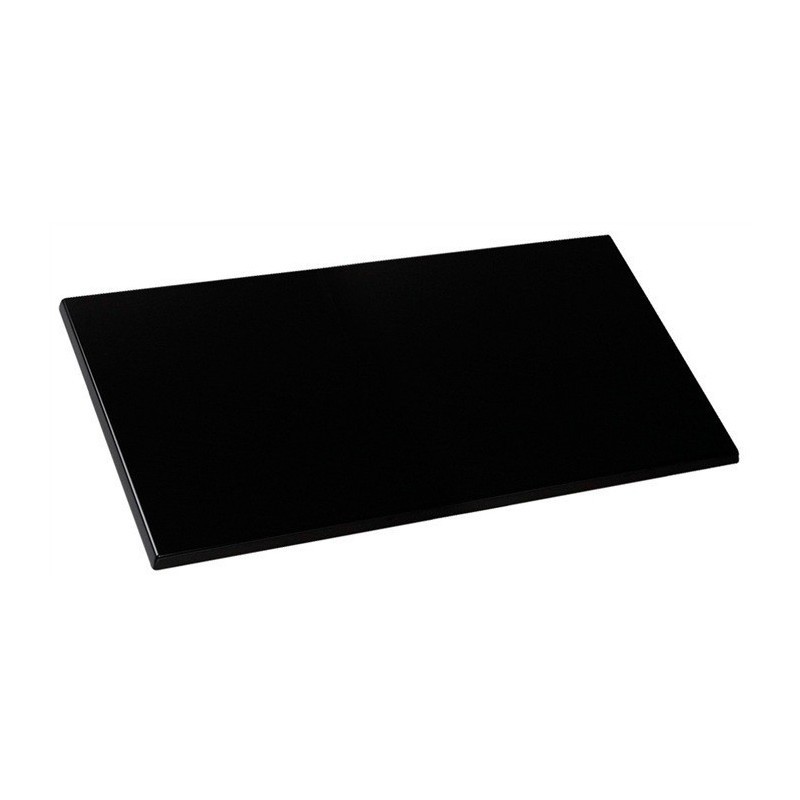 Tablero de mesa Werzalit-SM, NEGRO 55, 120 x 80 cms* (Pack de 2 unidades)