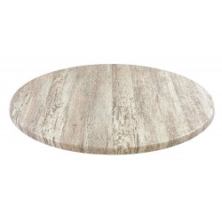 Tablero de mesa Werzalit-Sm, MONTPELLIER 214, 60 cms de diámetro*. (Pack de 2 unidades)