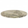 Tablero de mesa Werzalit SM, MARBLE ALMERIA 209, 60 cms de diámetro*. (Pack de 2 unidades)