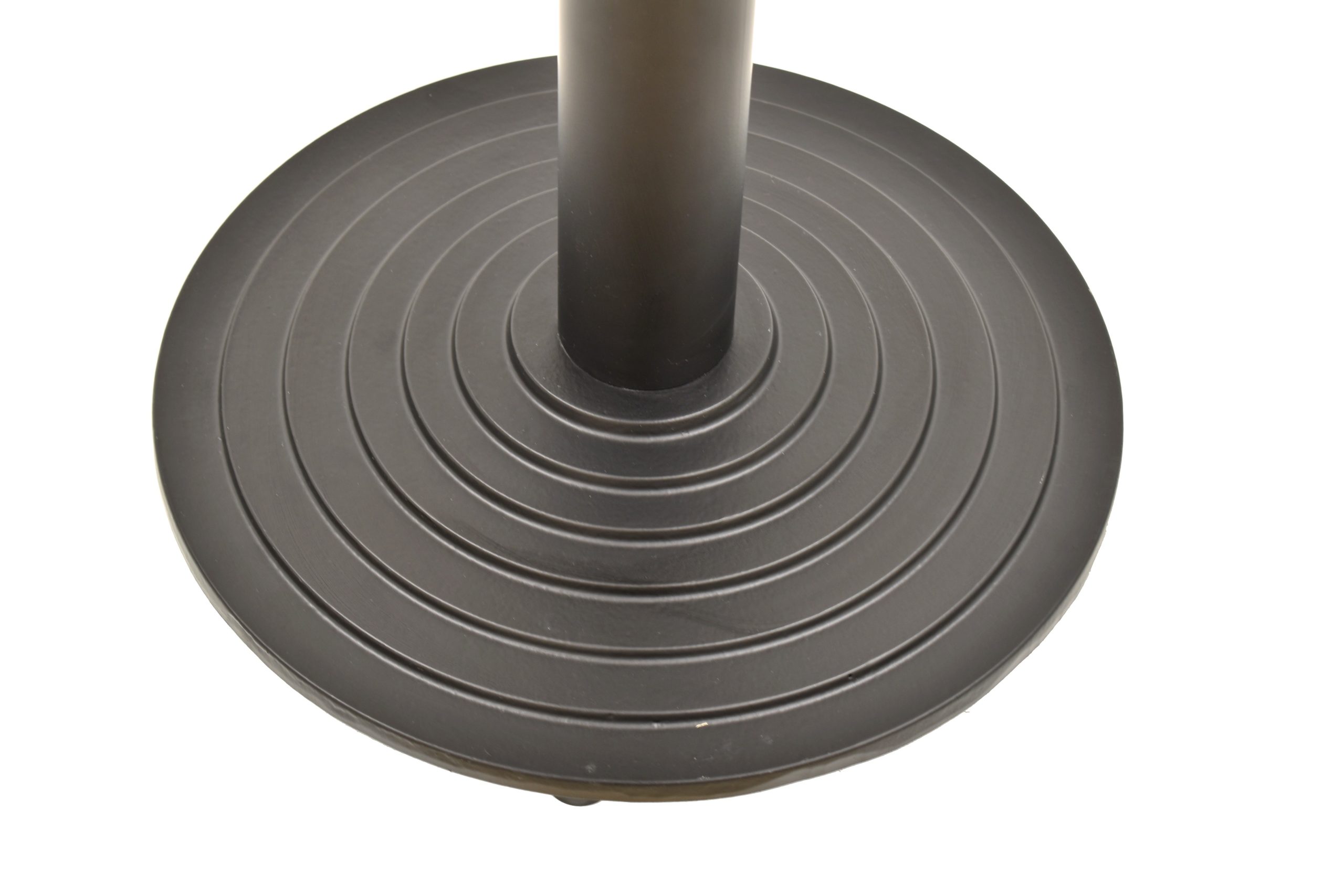 Base de mesa EBRO NEW 110, alta, negra, 43 cms de diámetro, altura 110 cms