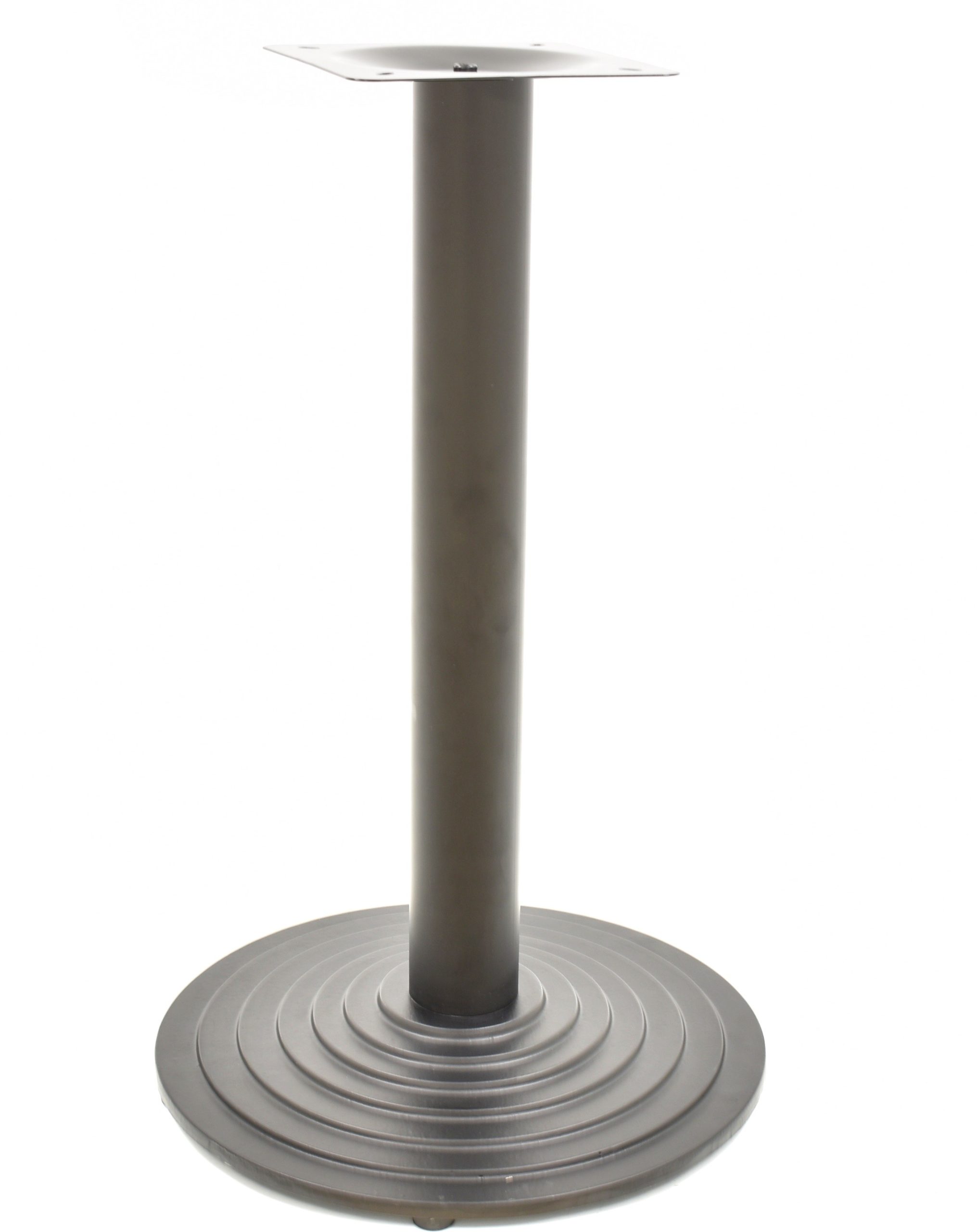 Base de mesa EBRO NEW 72, negra, 43 cms de diámetro, altura 72 cms