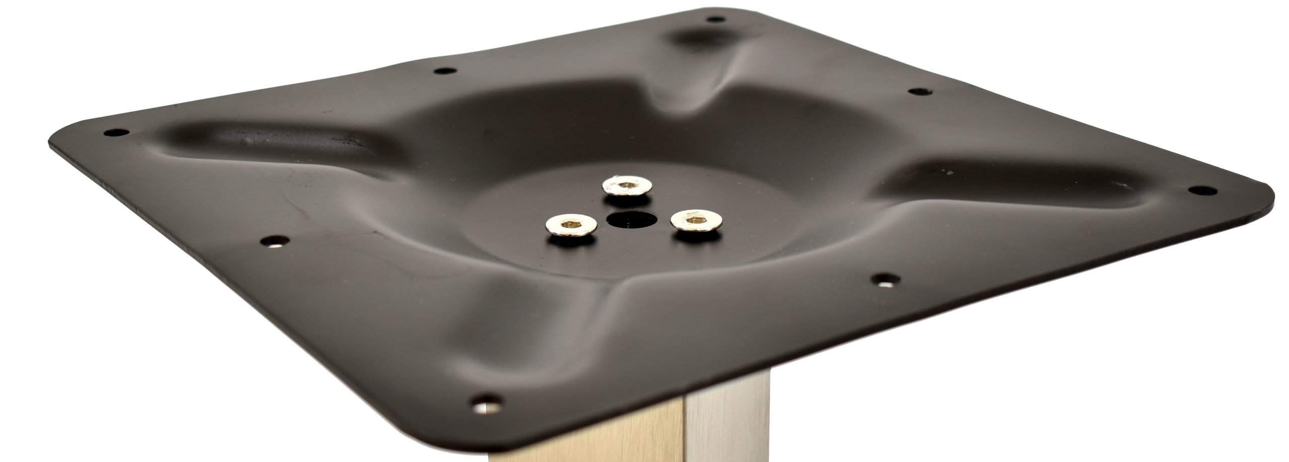 Base de mesa IPANEMA, acero inoxidable, base de 45 x 45 cms, altura 72 cms