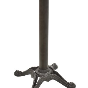 Base de mesa RÓDANO, fundición, negra, base de 58 x 58 cms, altura 75 cms