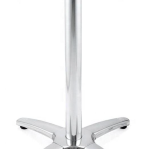Base de mesa ROMA NEW, 4 brazos, inoxidable y aluminio
