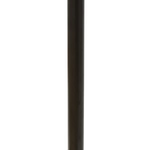 Base de mesa SOHO, alta, negra, base de 40 x 40 cms, altura 110 cms