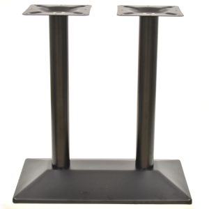 Base de mesa SOHO, rectangular, negra, base de 70 x 40 cms, altura 72 cms