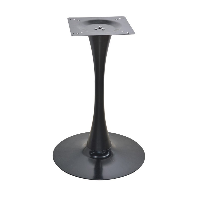 Base de mesa TULIP (SU), negra, base de 50 cms de diámetro, altura 70 cms