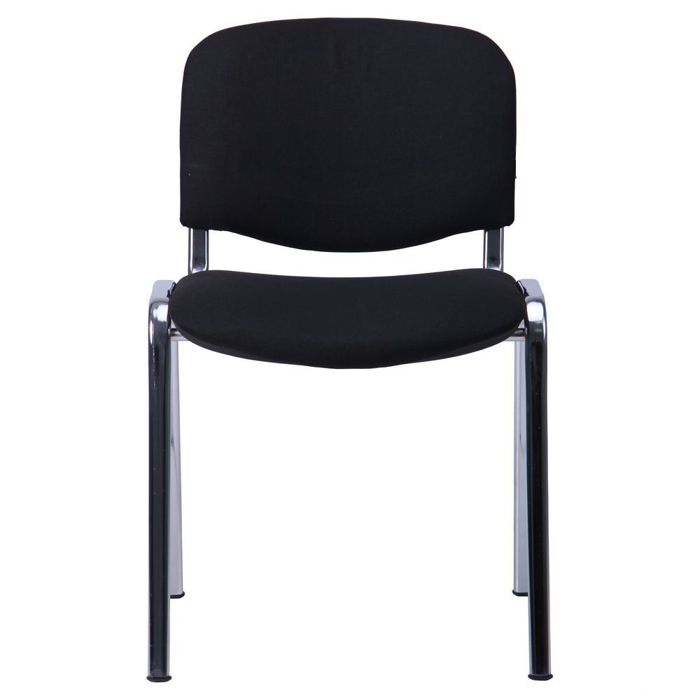 Silla NIZA NEW AM, chasis cromado, tejido A1, color negro