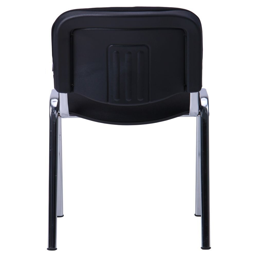 Silla NIZA NEW AM, chasis cromado, tejido A1, color negro