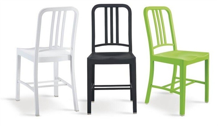 Silla NOIA, polipropileno negro