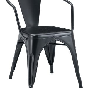 Sillón TOL EK LIMITED, acero, negro