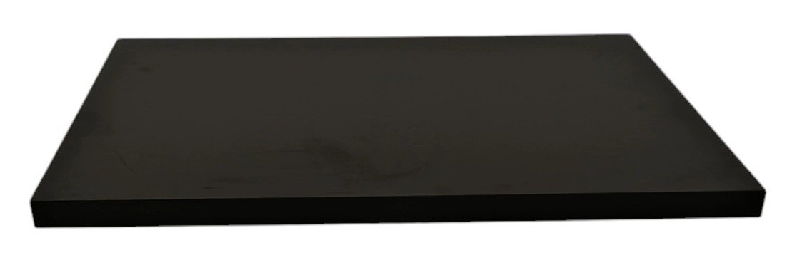 Tablero de melamina 30 mm, NEGRO 10, 120 x 80 cms