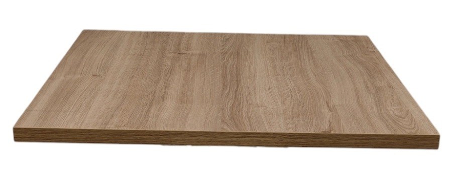 Tablero de melamina 30 mm, ROBLE ELE, 68 x 68 cms