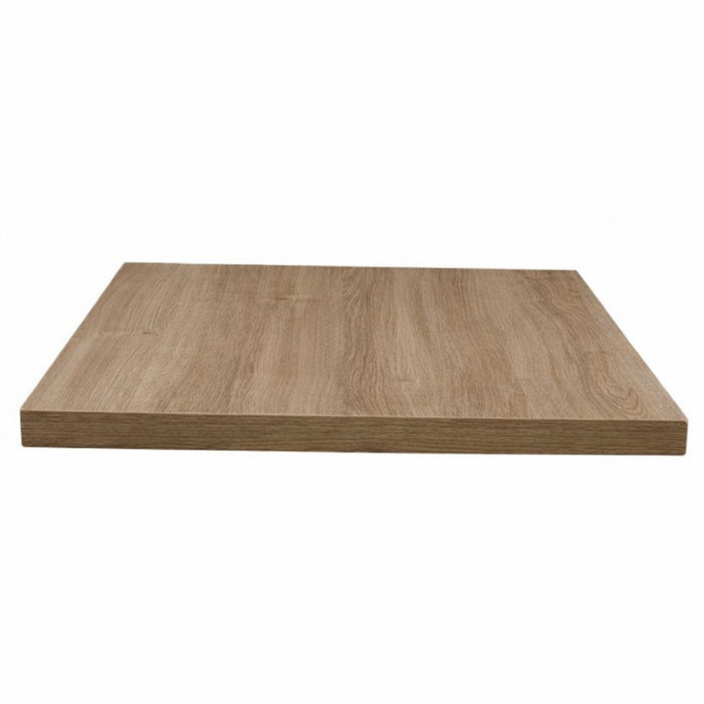 Tablero de melamina 40 mm. ROBLE ELE, 68 x 68 cms