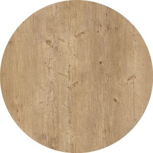 Tablero de mesa COMPACTO, 12 mm. de espesor, Avalon Pine 4729, Tavilo, 69 cms de diámetro