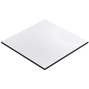 Tablero de mesa COMPACTO, 12 mm. de espesor, Blanco 3101, Tavilo, 69 x 69 cms