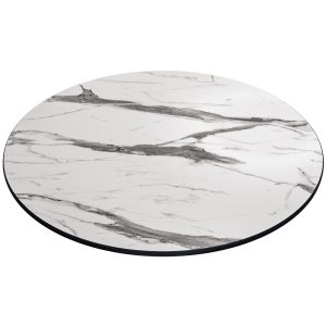 Tablero de mesa COMPACTO, 12 mm. de espesor, Mármol Ayfon 5657, Tavilo, 69 cms de diámetro