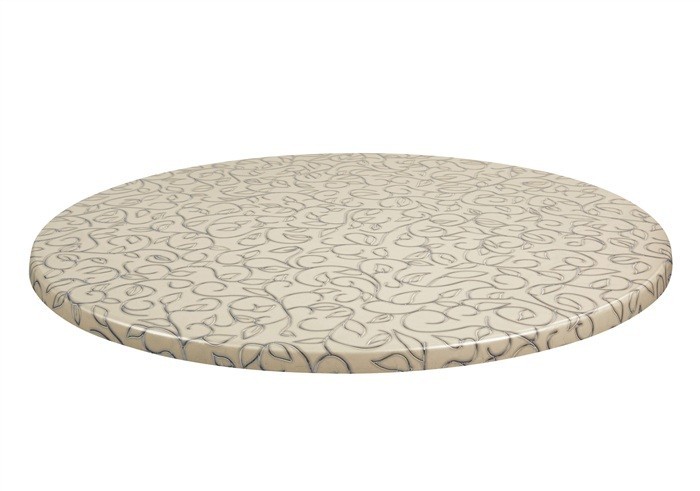 Tablero de mesa Topalit, FILO 132, 70 cms de diámetro.