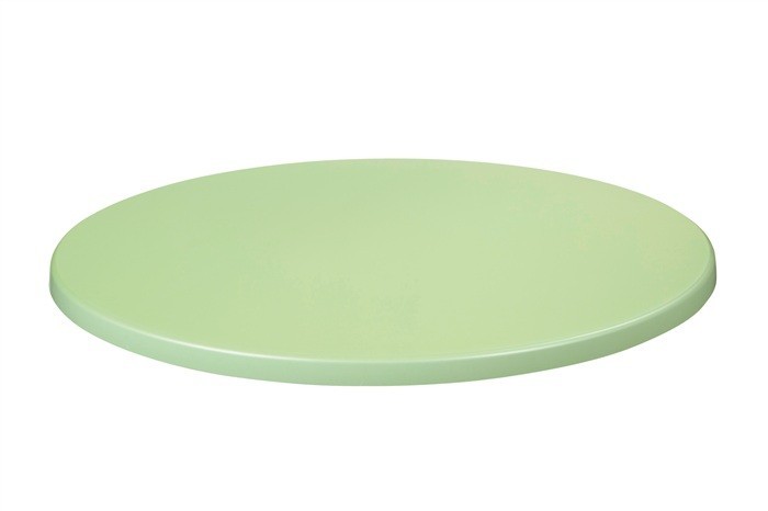 Tablero de mesa Topalit, VERDE 405, 70 cms de diámetro.