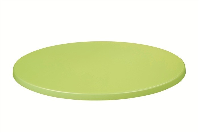Tablero de mesa Topalit, VERDE LIMA 408, 60 cms de diámetro.