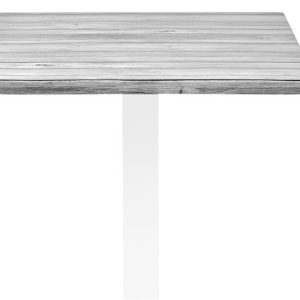Tablero de mesa Werzalit Alemania, ANTIQUE WHITE 202, 80 x 80 cms