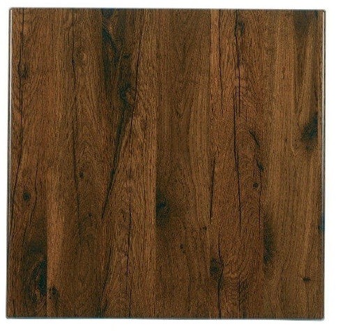 Tablero de mesa Werzalit Alemania, ROBLE ANTIGUO 316, 60 x 60 cms