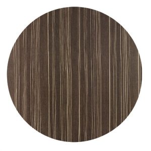 Tablero de mesa Werzalit Alemania, SAFARI BROWN 76, 60 cms de diámetro.