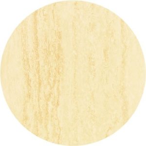 Tablero de mesa Werzalit Alemania, TRAVERTINO 034, 60 cms de diámetro.