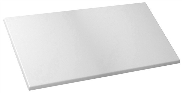 Tablero de mesa Werzalit-Sm, BLANCO 01, 110 x 70 cms