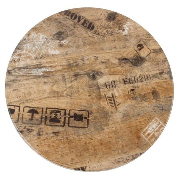Tablero de mesa Werzalit SM, EX WORKS 122, 60 cms de diámetro.