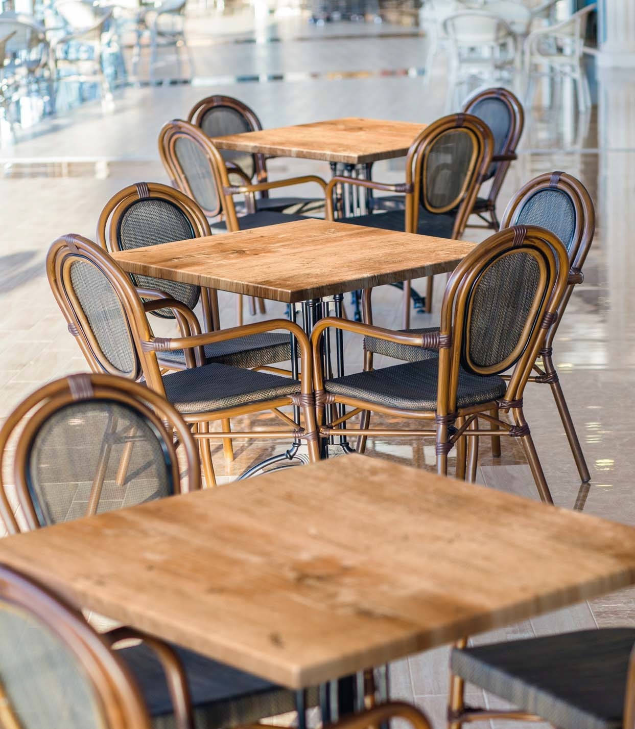 Tablero de mesa Werzalit SM, FINDUS 295, 70 x 70 cms