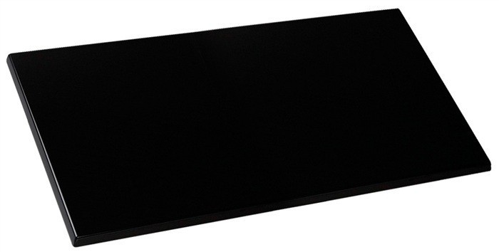 Tablero de mesa Werzalit SM, NEGRO 55, 110 x 70 cms