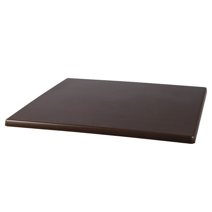 Tablero de mesa Werzalit-Sm, WENGUÉ 103, 60 x 60 cms