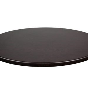 Tablero de mesa Werzalit-Sm, WENGUÉ 103, 70 cms de diámetro.