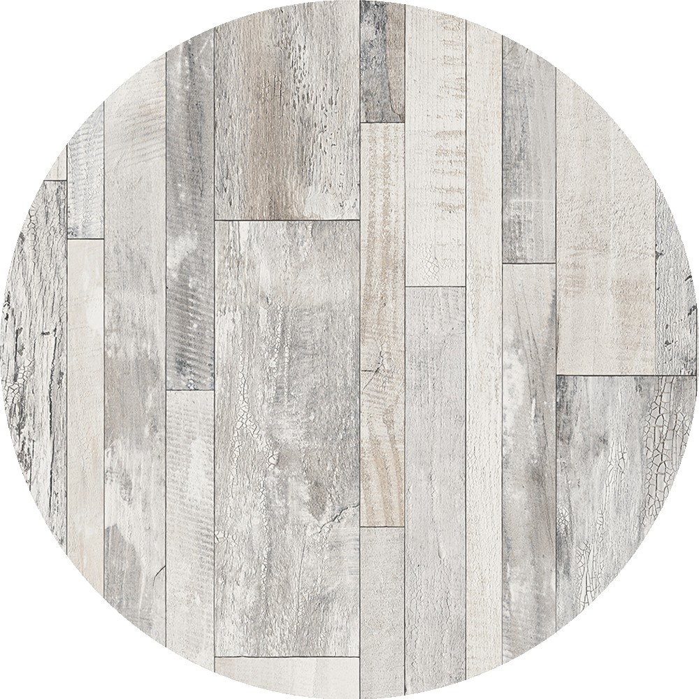 Tablero de mesa Werzalit WER-FANTASY, White Block 7537, 70 cms de diámetro